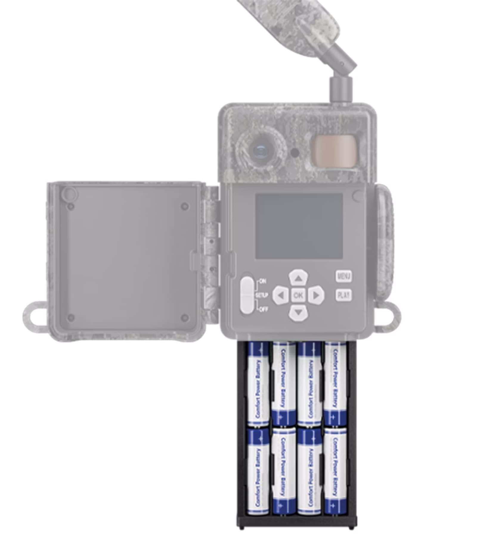 Batteriefach für ZEISS Secacam 7