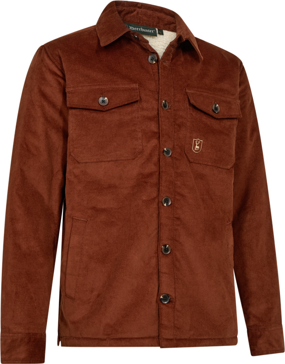 Cordjacke Sherpa gefüttert