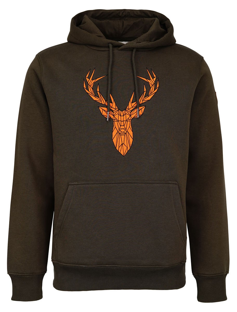 Hoodie Hunting Hirsch orange