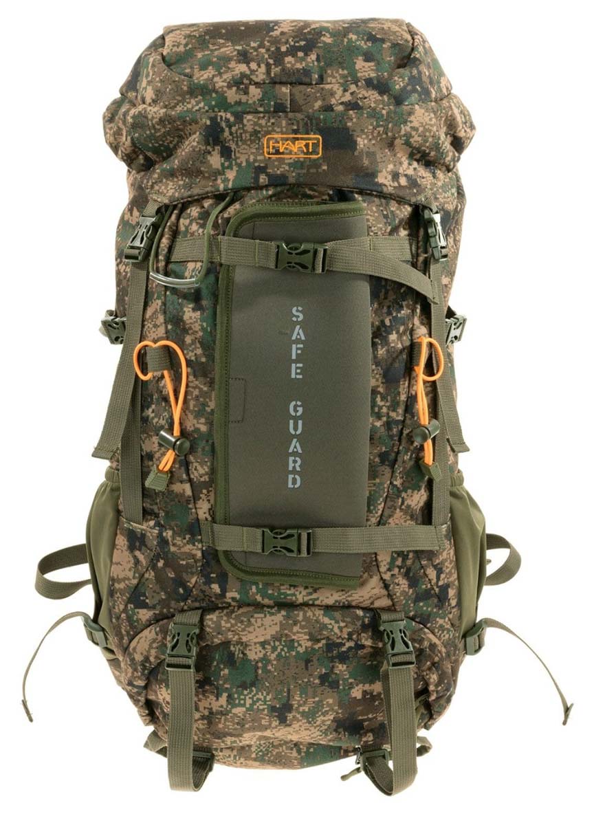 Hart Rucksack Kragg mit 40 L Fassungsvolumen, Vorderseite