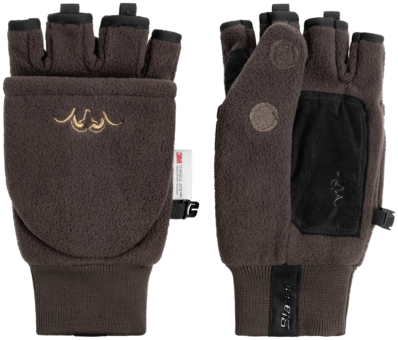 Klapp-Fäustlinge Fleece