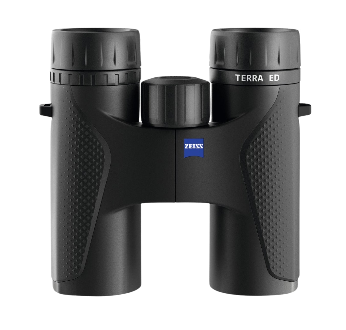zeiss-terra-ed-8x32 in Schwarz Grau in stehender Frontansicht