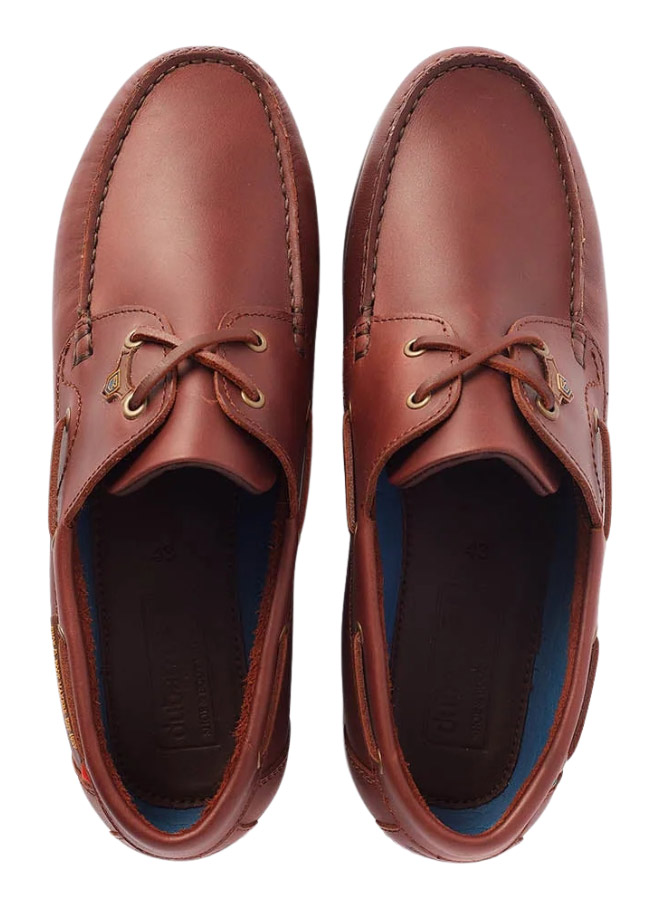 Dubarry Halbschuh Sailmaker X LT in Mahogany, beide Schuhe von oben