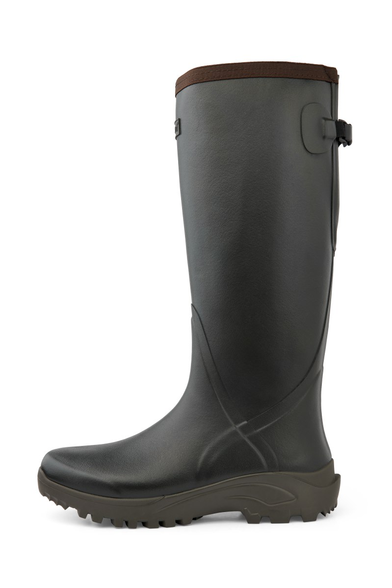 Die Gummistiefel Sportsman II Lady 17'' Khaki von Gateway, Seitenansicht