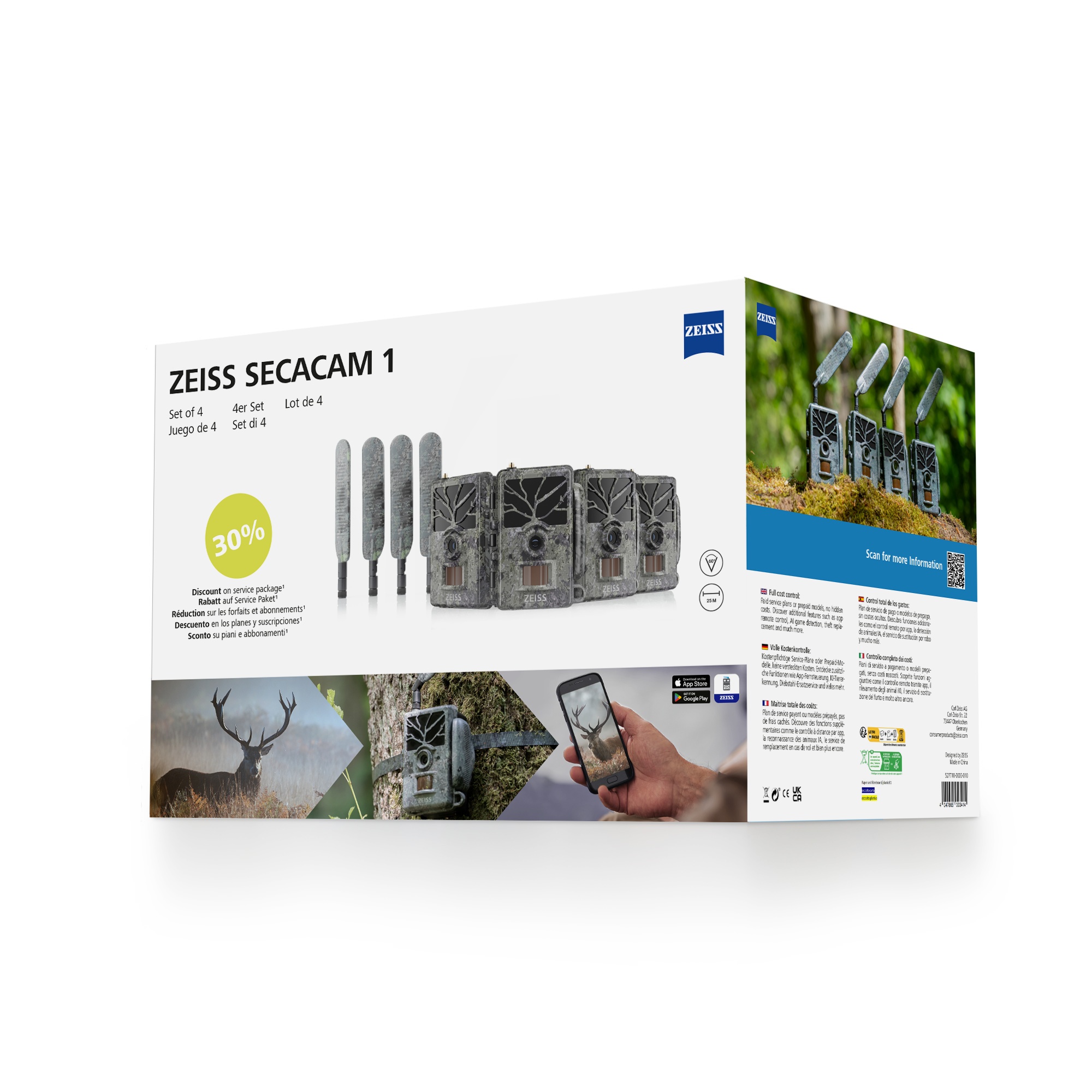 Secacam 1 - 4er Pack