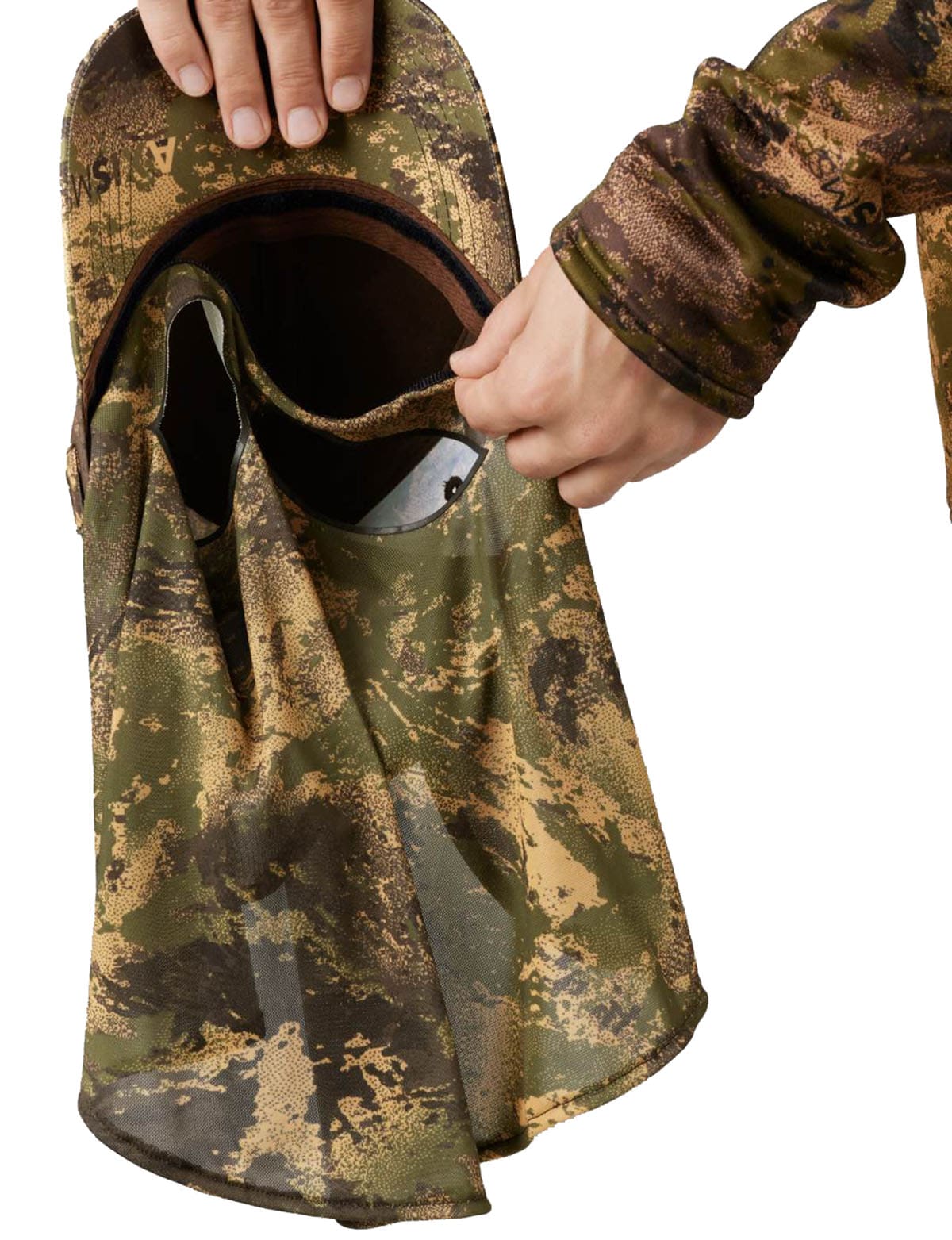 Cap Deer Stalker mit Tarnnetz