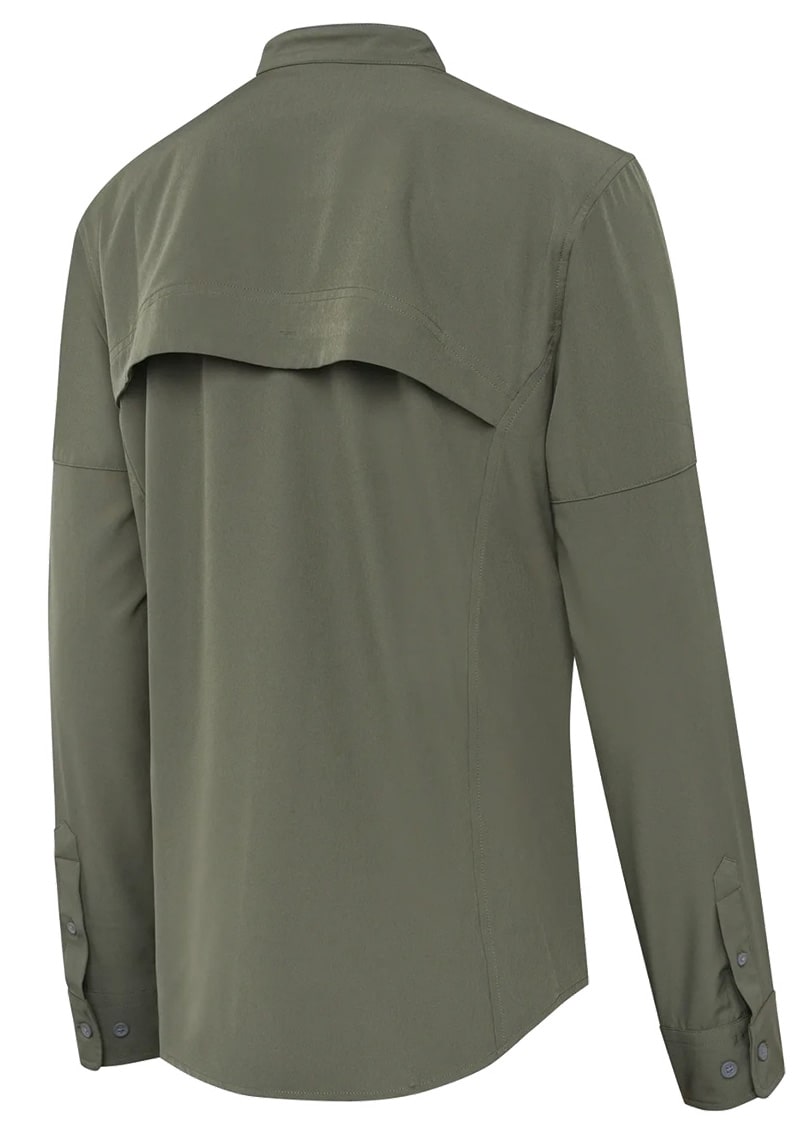 beretta bluse modell evad – rückansicht der bluse