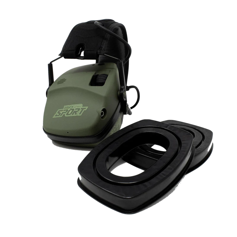 ISOtunes Hygienesatz Gel für DEFY Slim in schwarz, Vorderseite