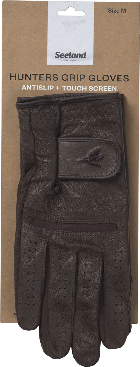 Seeland Schießhandschuhe Aim in Farbe Chocolate Torte, verpackt
