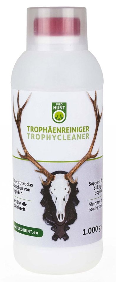 Eurohunt Trophäenreiniger 1000 g mit Messdeckel, Vorderseite