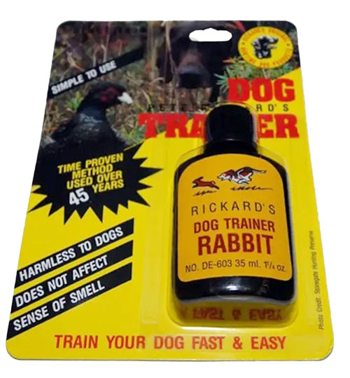 Mystique synthetischer Duftstoff Hase Verpackung mit Hund und Hase, Detail