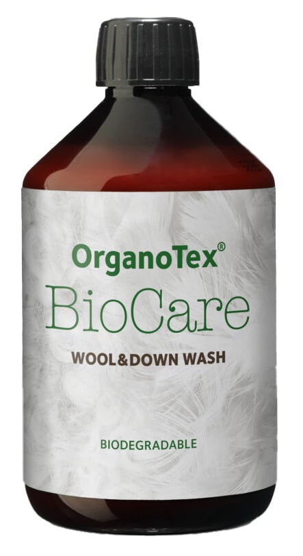organotex biocare wool down wash – spezialwaschmittel für wolle und daunen