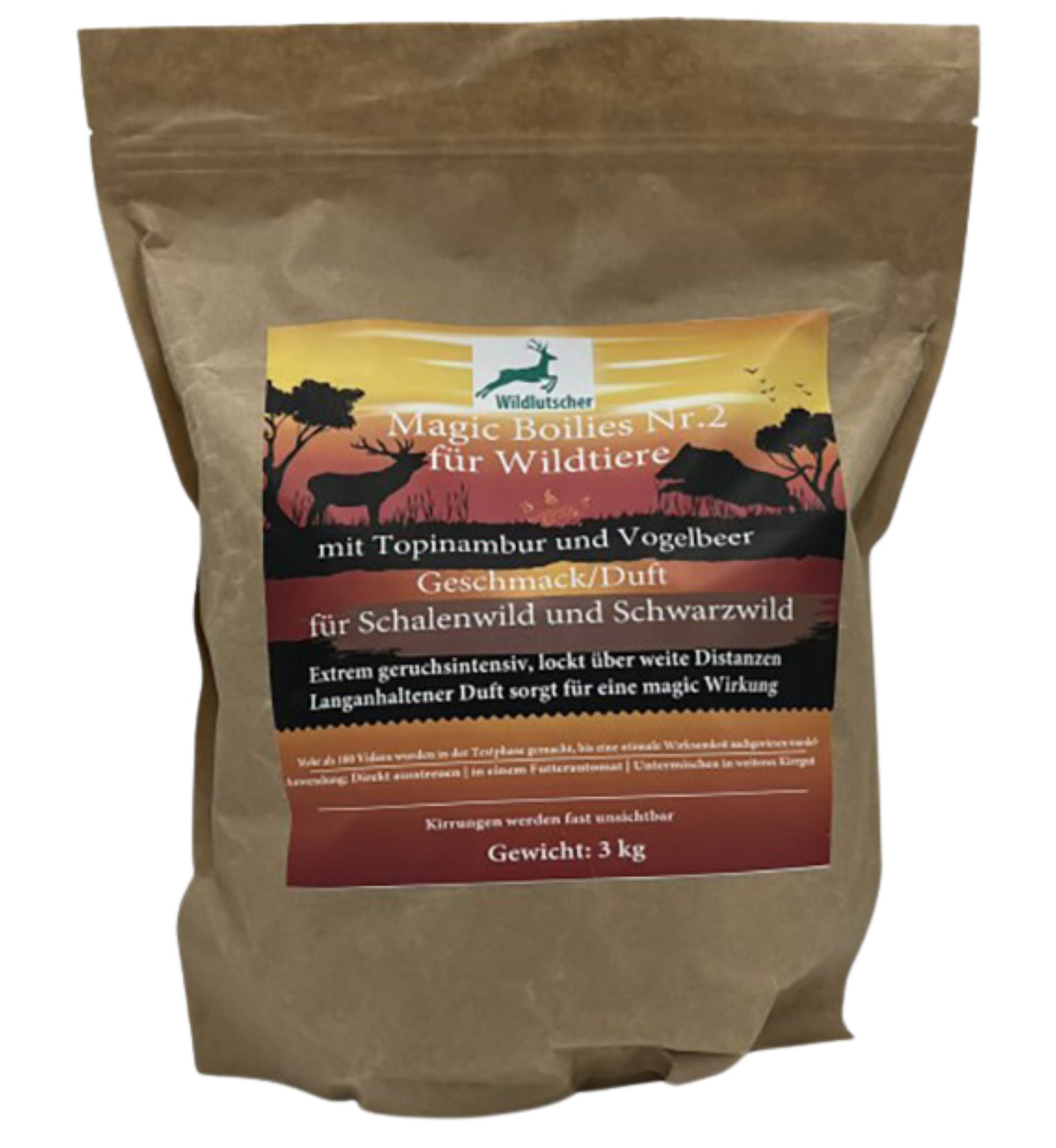 Magic Boilies Nr.2 3 kg Topinambur/Vogelbeere