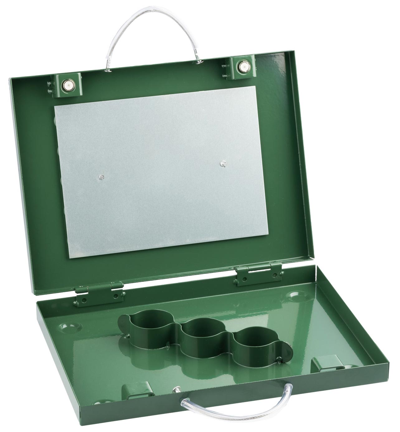 eurohunt fuss und kanzelheizung fuer teelichter 26x32cm geoeffnet ohne teelichter ansicht innenraum