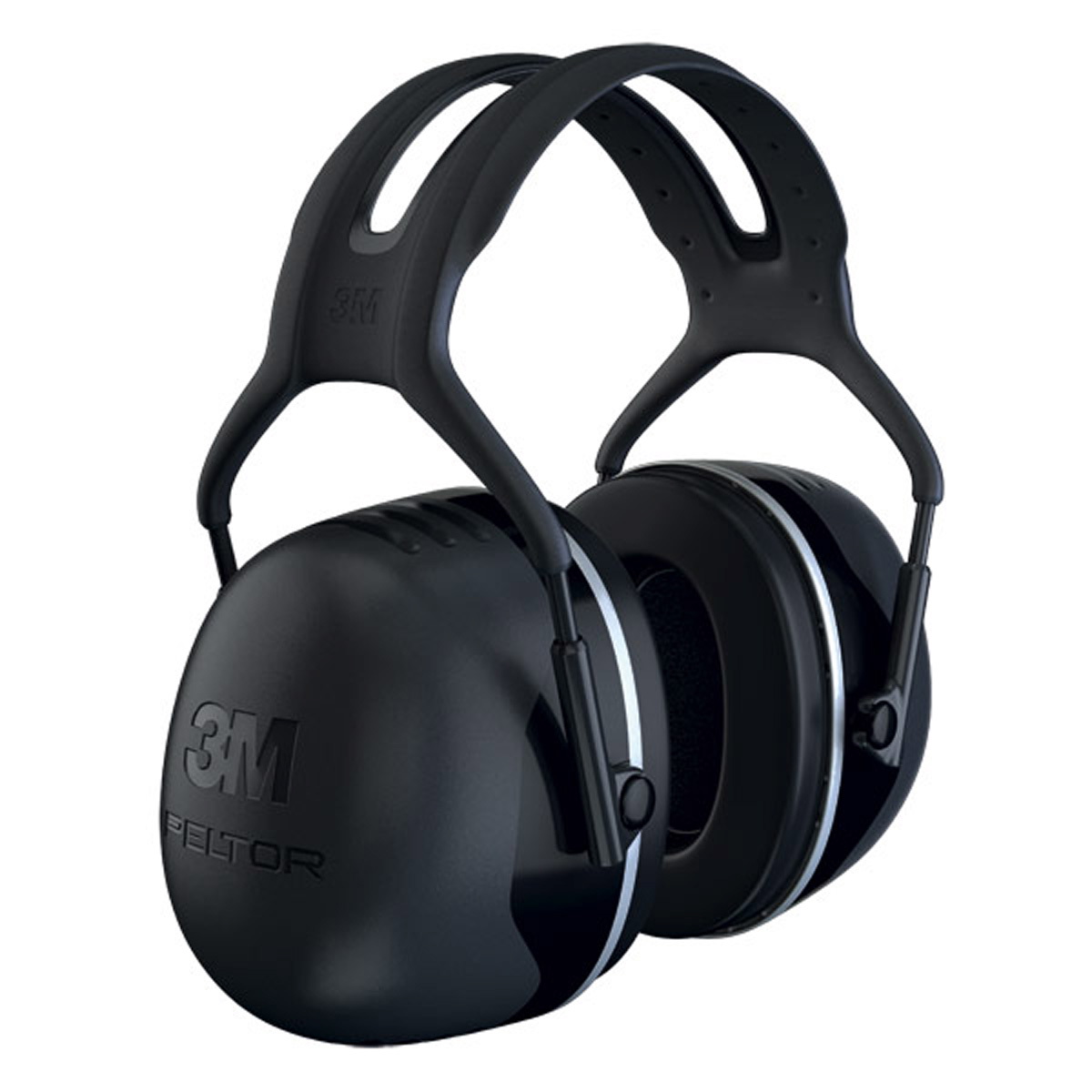 3M Peltor Gehoerschutz X5A in grau-schwarz 351 g leicht, Vorderseite