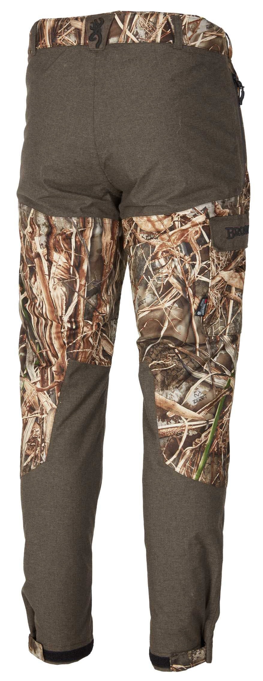 Browning Hose XPO Max 7 mit Schilf-Camouflage Muster, Rueckseite