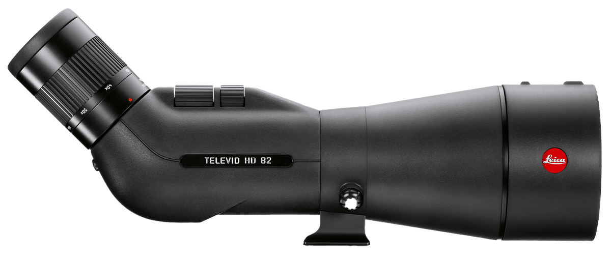 leica televid hd 82 spektiv set mit okular seitenansicht