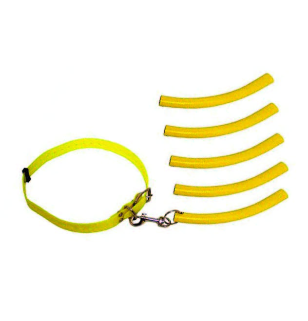 Waidwerk Bringsel Set Halsband und Übungsbringsel signalgelb
