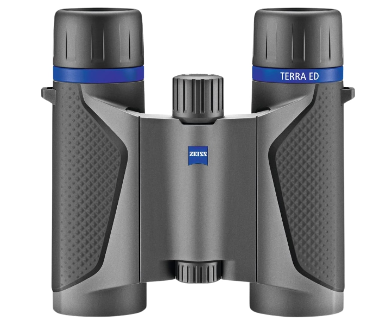Das Fernglas Terra ED Pocket 8x25 in Grau/Schwarz von der Carl Zeiss AG