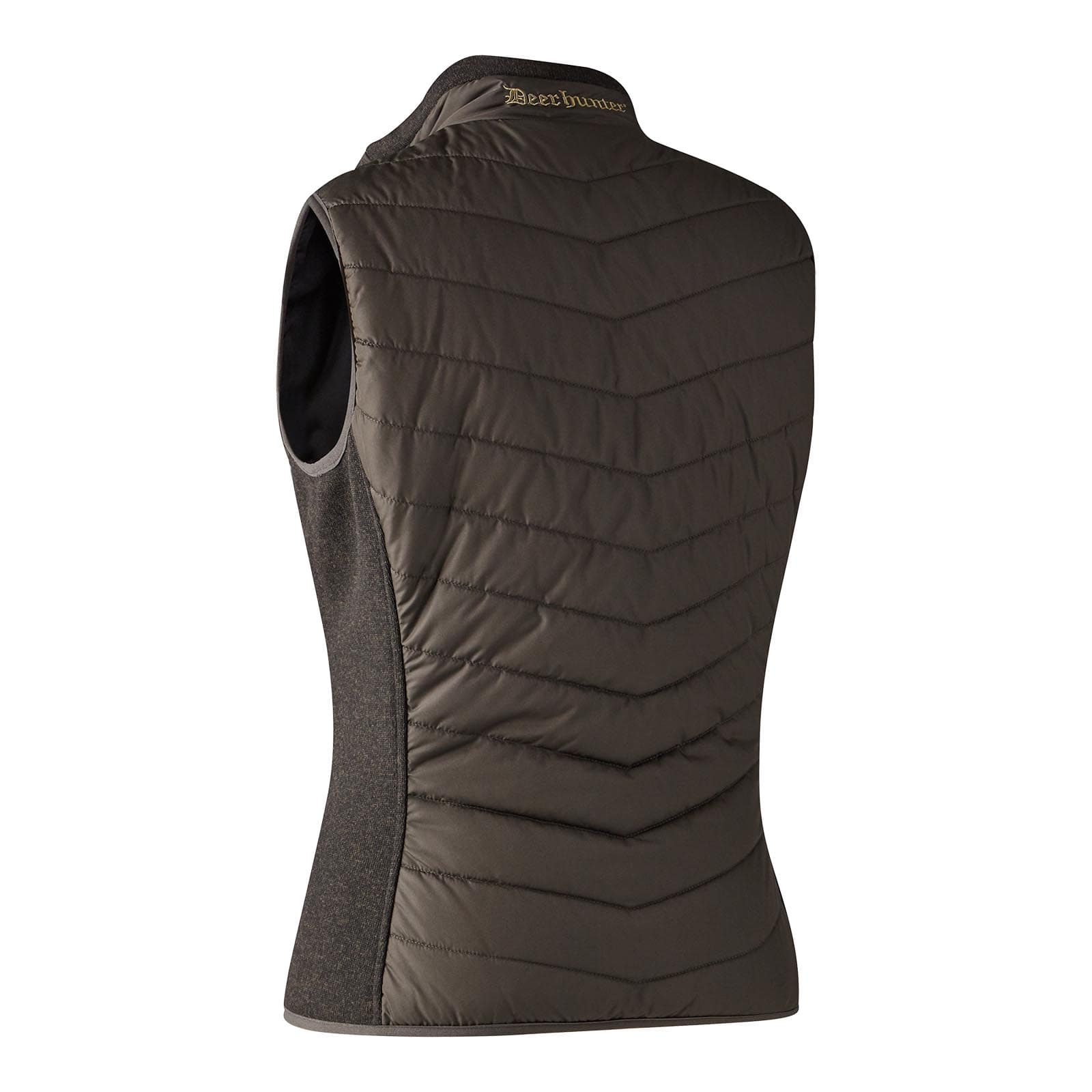 3002770_Deerhunter_Weste Caroline Padded Timber_Braun_Rueckansicht