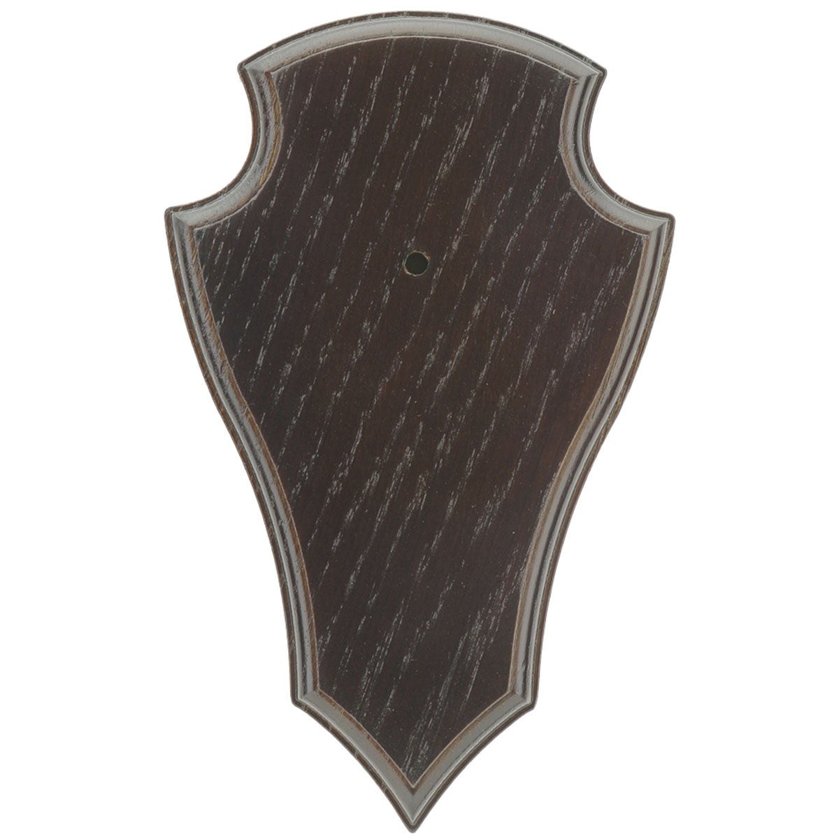 Gehörnbrett 19x12cm Dunkel - Spitz