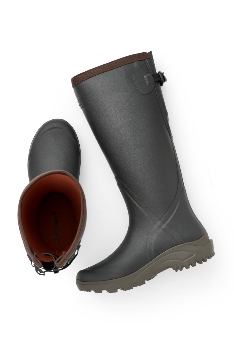 Die Gummistiefel Sportsman II Lady 17'' Khaki von Gateway, Ansicht von oben