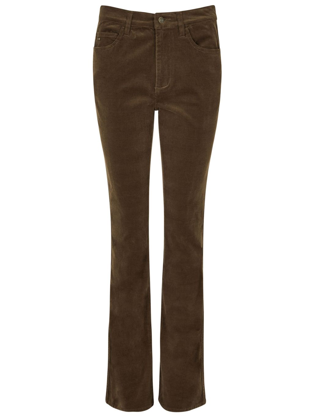 Die braune Hose Elderflower Bootcut Mocha von Dubarry, Frontansicht