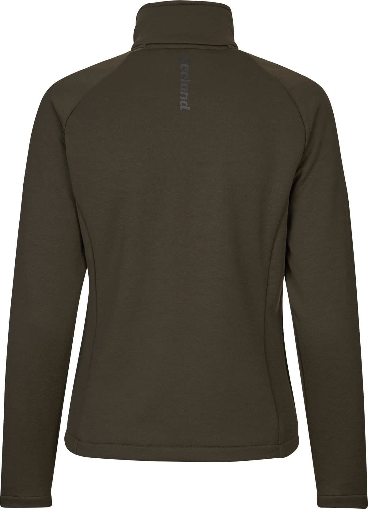 seeland fleecejacke tidal tora in pine green – rückansicht der jacke