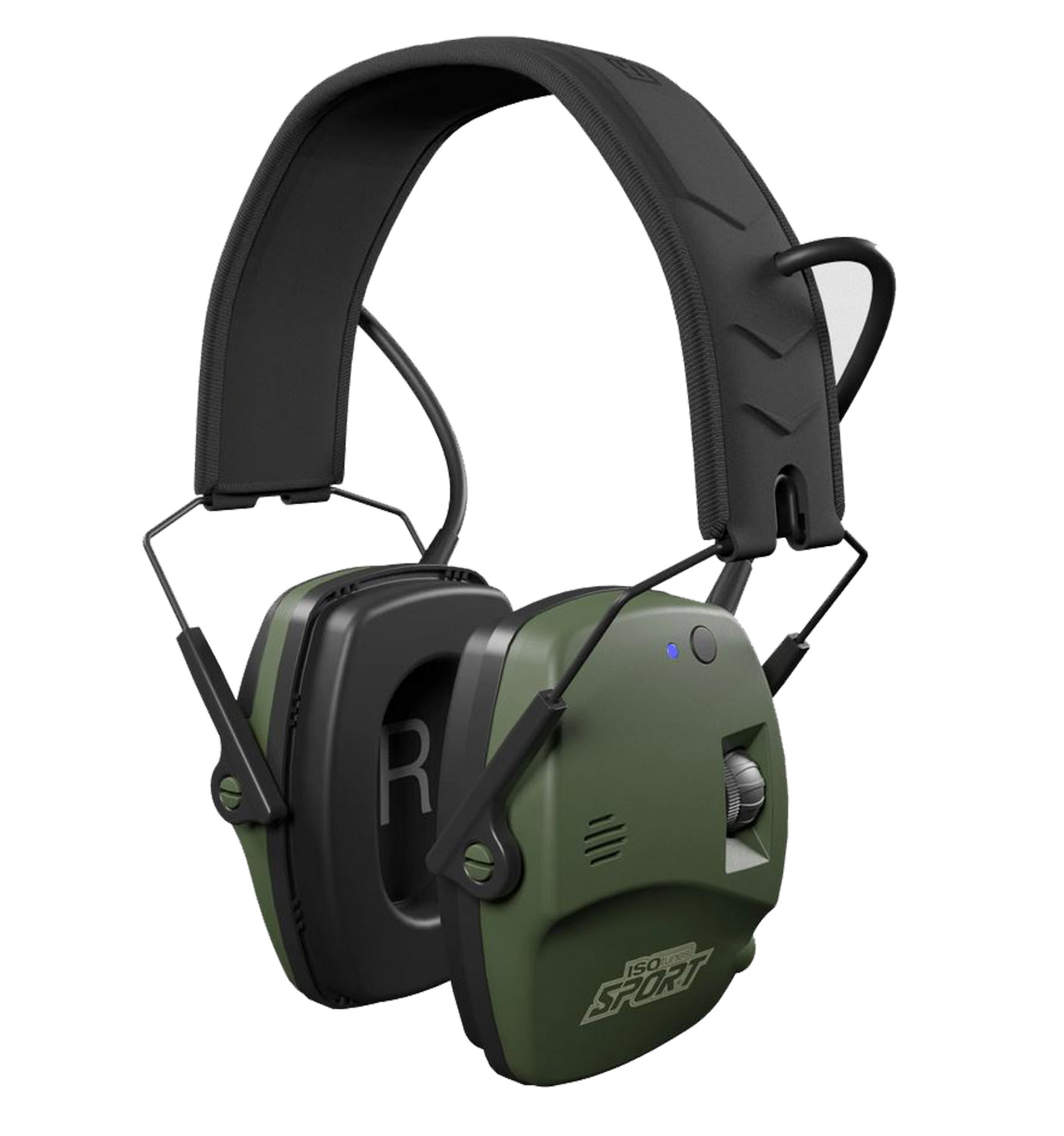 ISOTunes Sport Advance DEFY Slim in Jaegergruen, Vorderseite