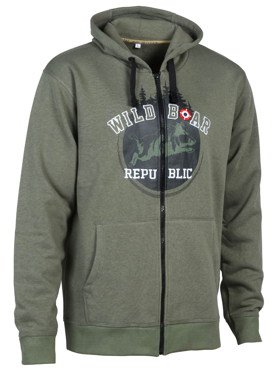 Sweatshirt mit Zip Republic