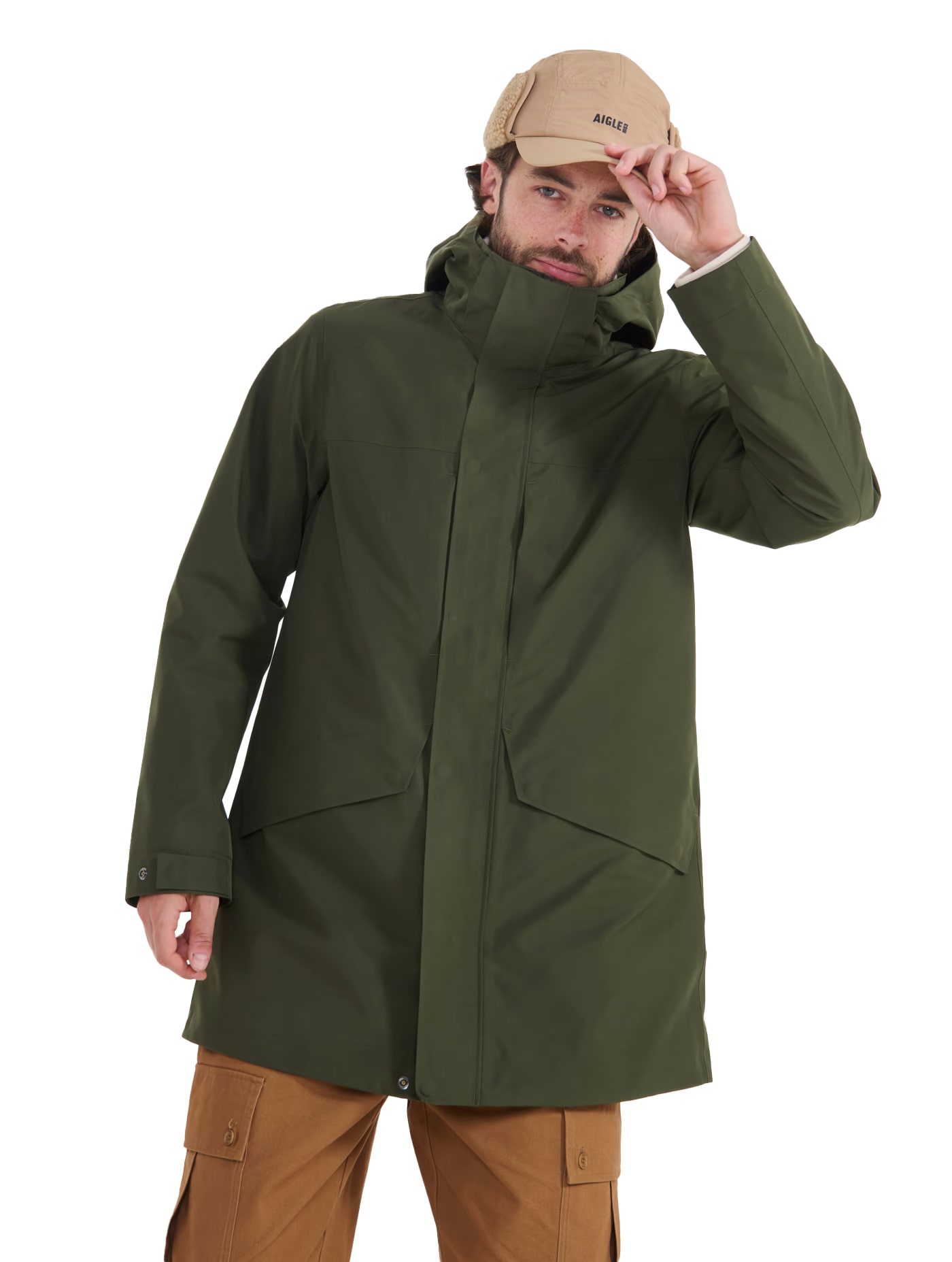 Parka Long Hooded Gore Tex