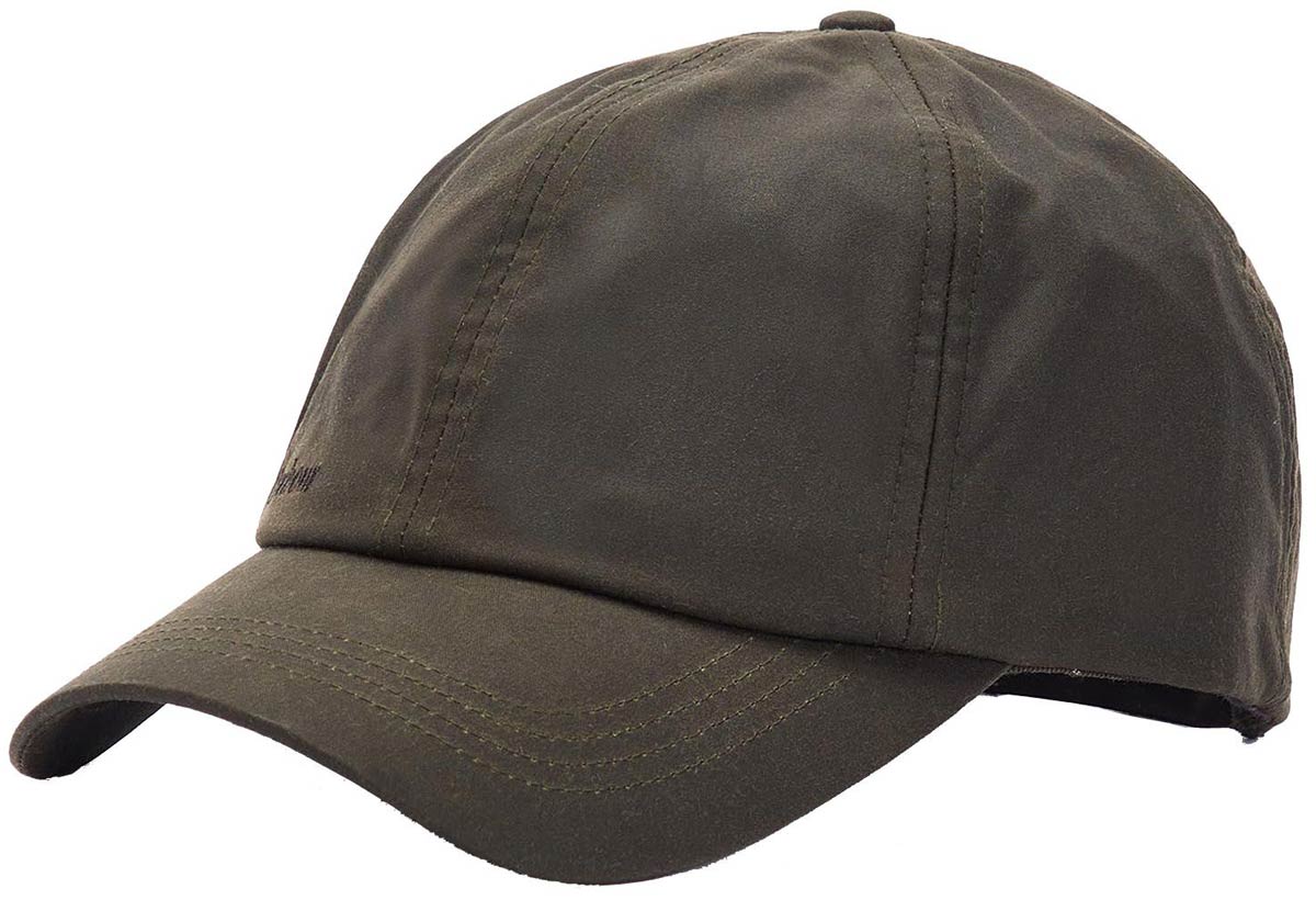Barbour Wax Cap in oliv-dunkelbraun