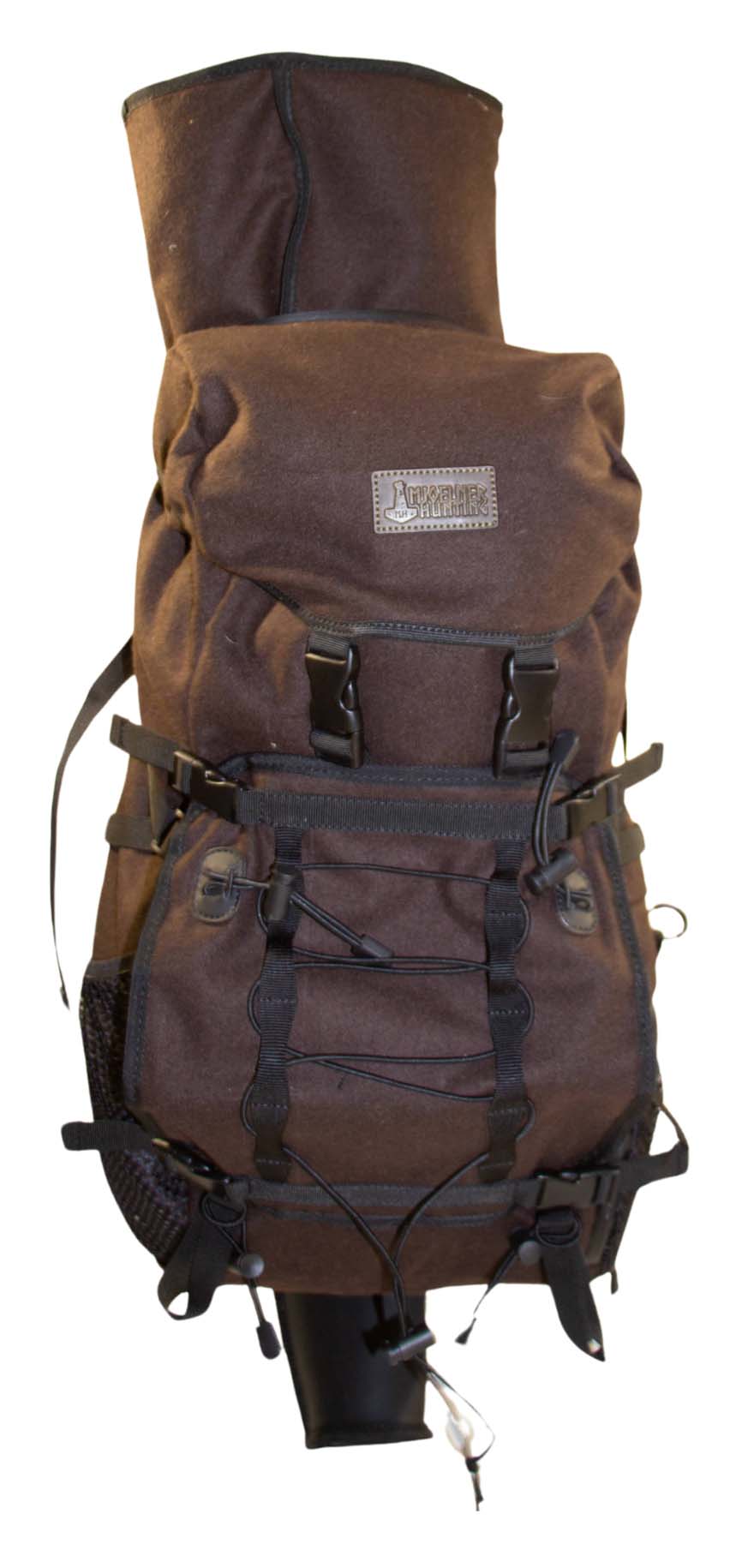 Rucksack Arild Dark Brown 36l Mit FAST-DRAW Gewehrtasche