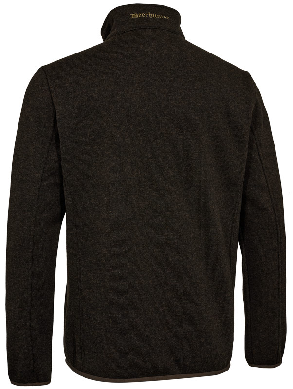 Rückseite der Deerhunter Fleecejacke Moor Knitted für Männer