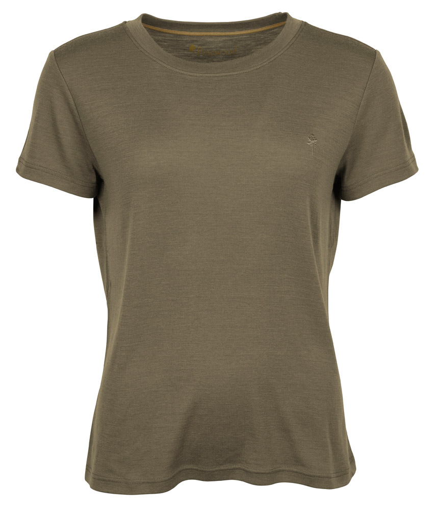 Pinewood T-Shirt Merino Travel Women  Pinewood T-Shit aus 100% Merinowolle mit dem perfektem Feuchtigkeitstransport.