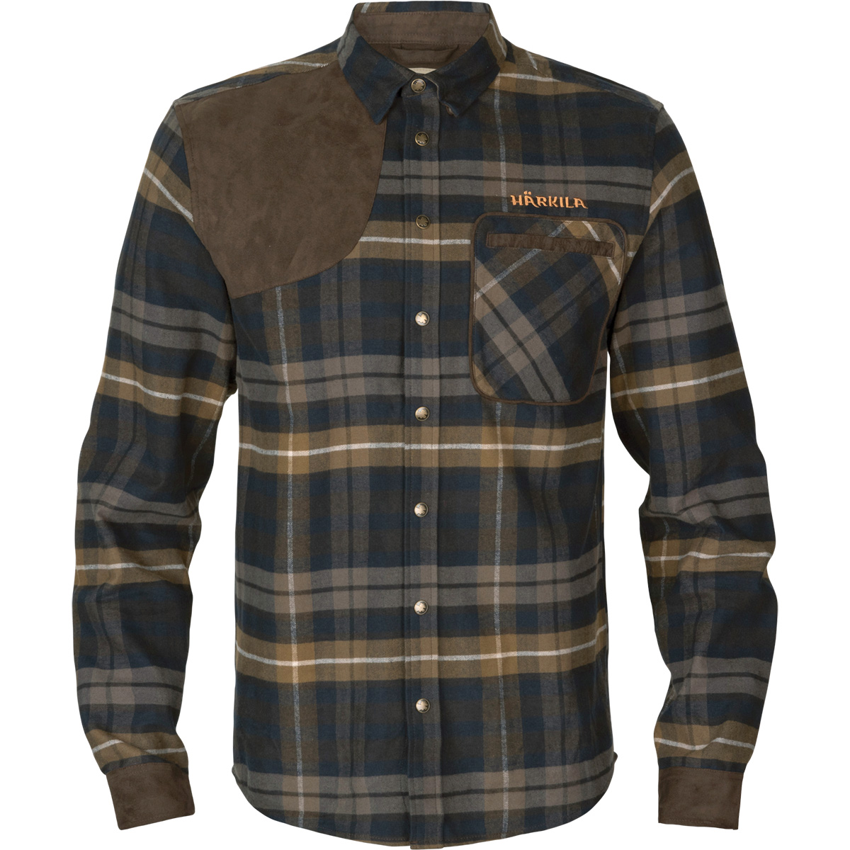 Hemd Jarne Shooting L/S  Dark olive