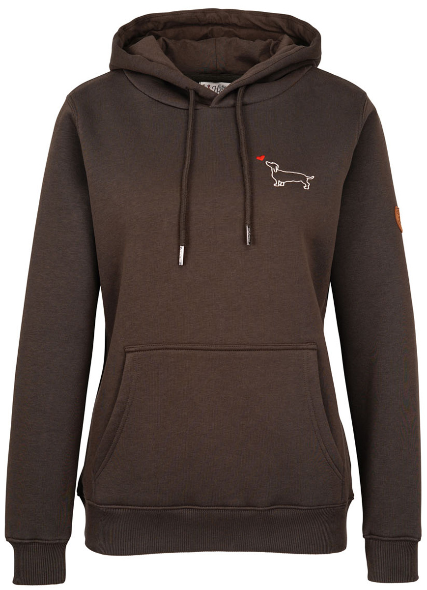 Hoodie Dackel mit Herz