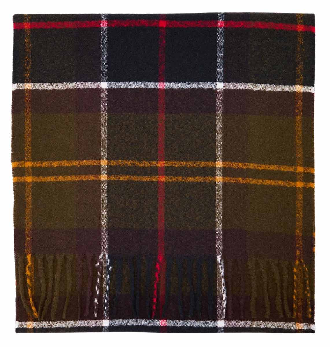 Barbour Schal Deanna Tartan, zusammengelegt