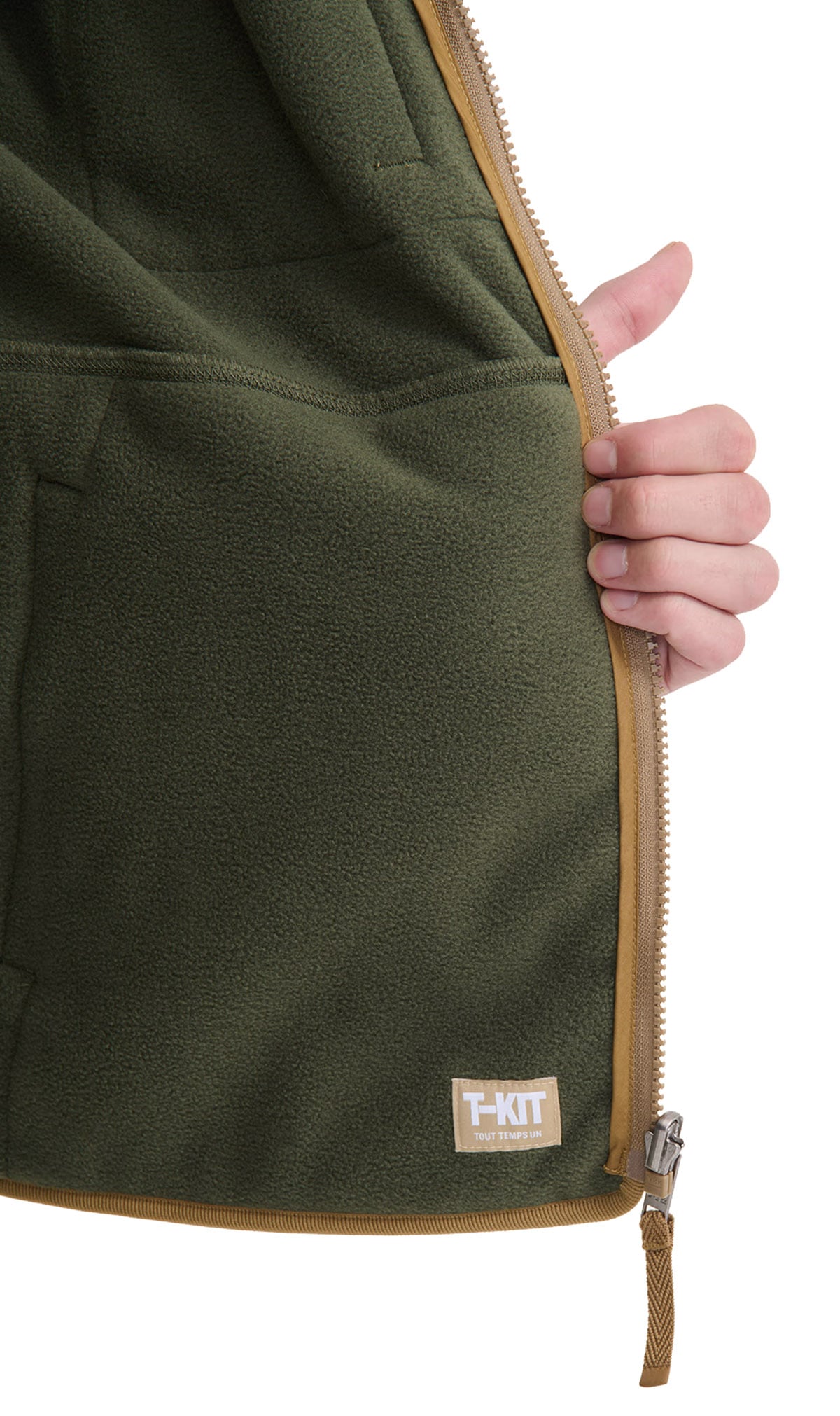 Fleecejacke Sherpa Zip Up