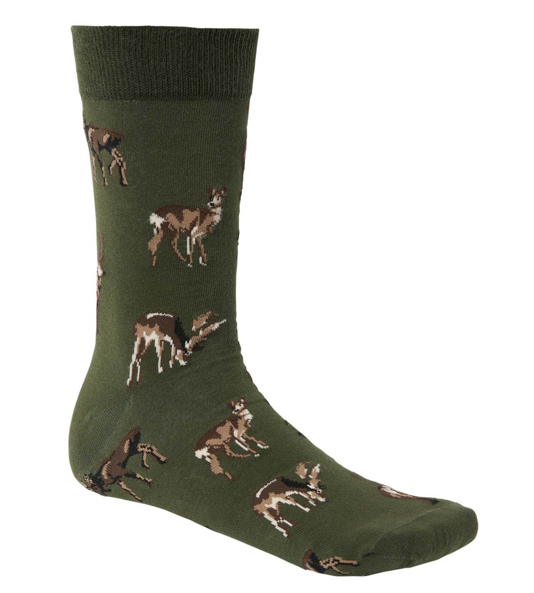 Socke Pomeroy Green Deer