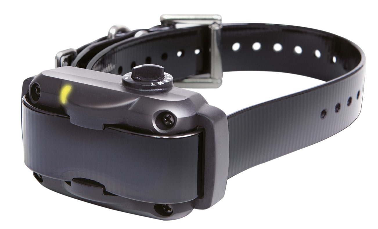 Dogtra YS 600 Anti-Bell-Halsband, weitenverstellbar und in schwarz, Vorderseite