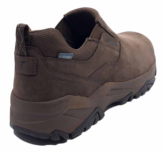 treksta halbschuh adapt low htx – schräg von hinten mit sicht auf ferse und seitlichen bereich