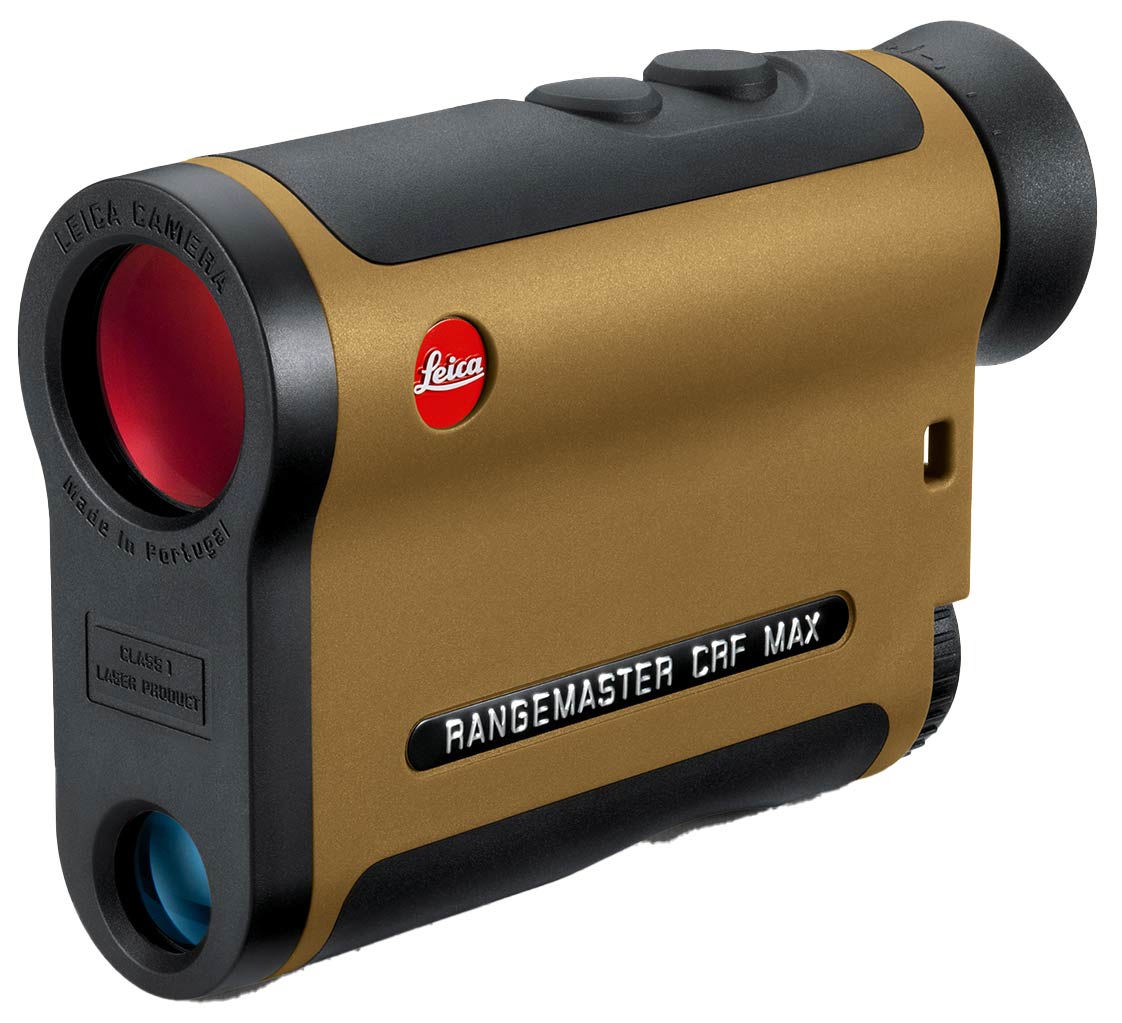 Leica Rangemaster CRF MAX Entfernungsmesser, Vorderansicht links