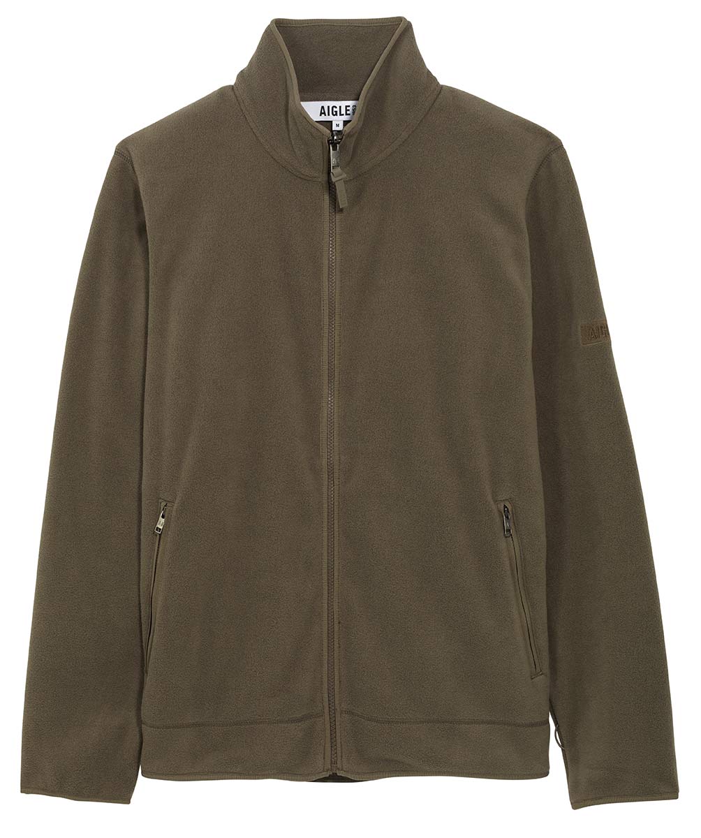  Aigle Fleecejacke für Herren – funktionale Outdoorjacke mit durchgehendem Reißverschluss und sportlichem Schnitt