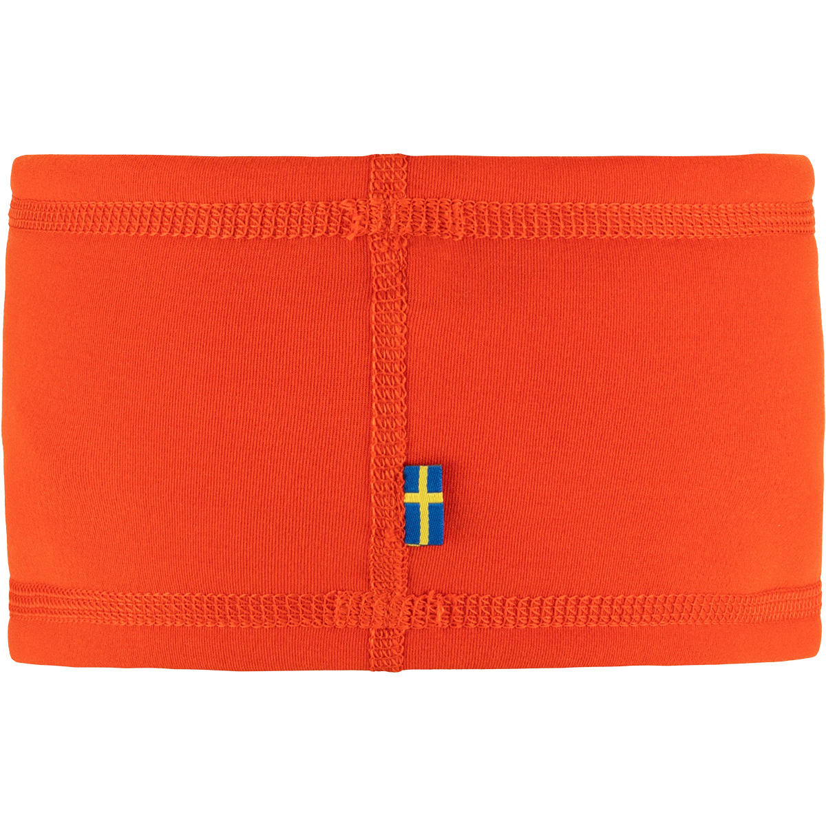 Das Fleecestirnband Expedition Orange von Fjäll Räven, Rückansicht