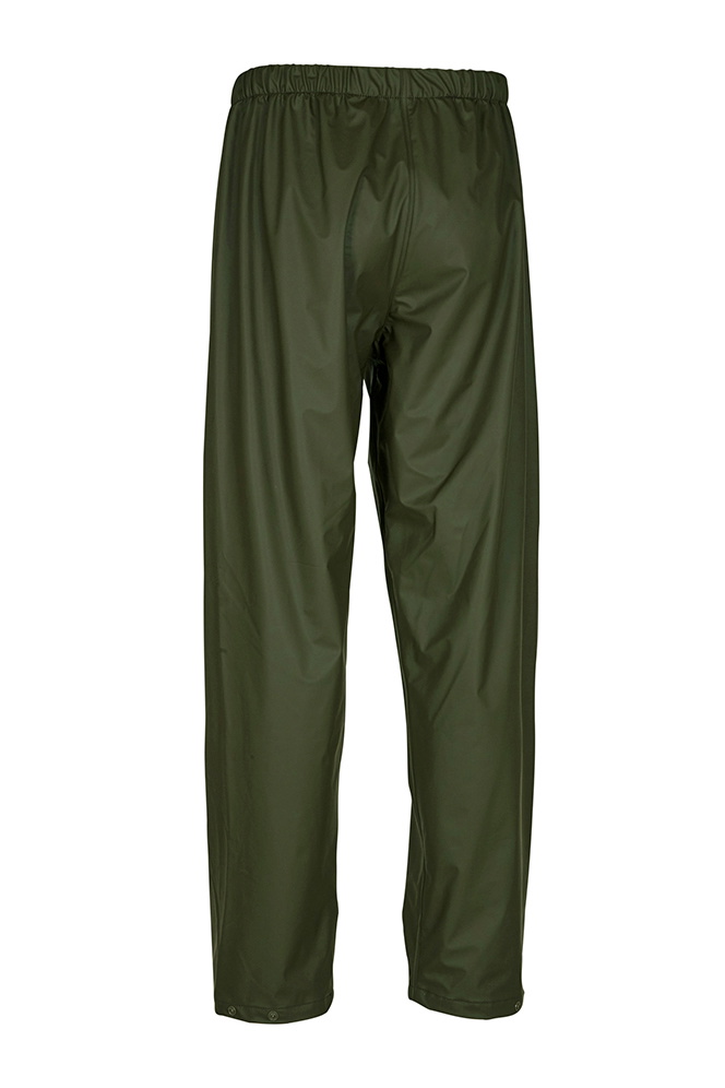 Deerhunter Regenhose Hurricane. Stretchbund und verstellbare Beinabschlüsse, Rückseite