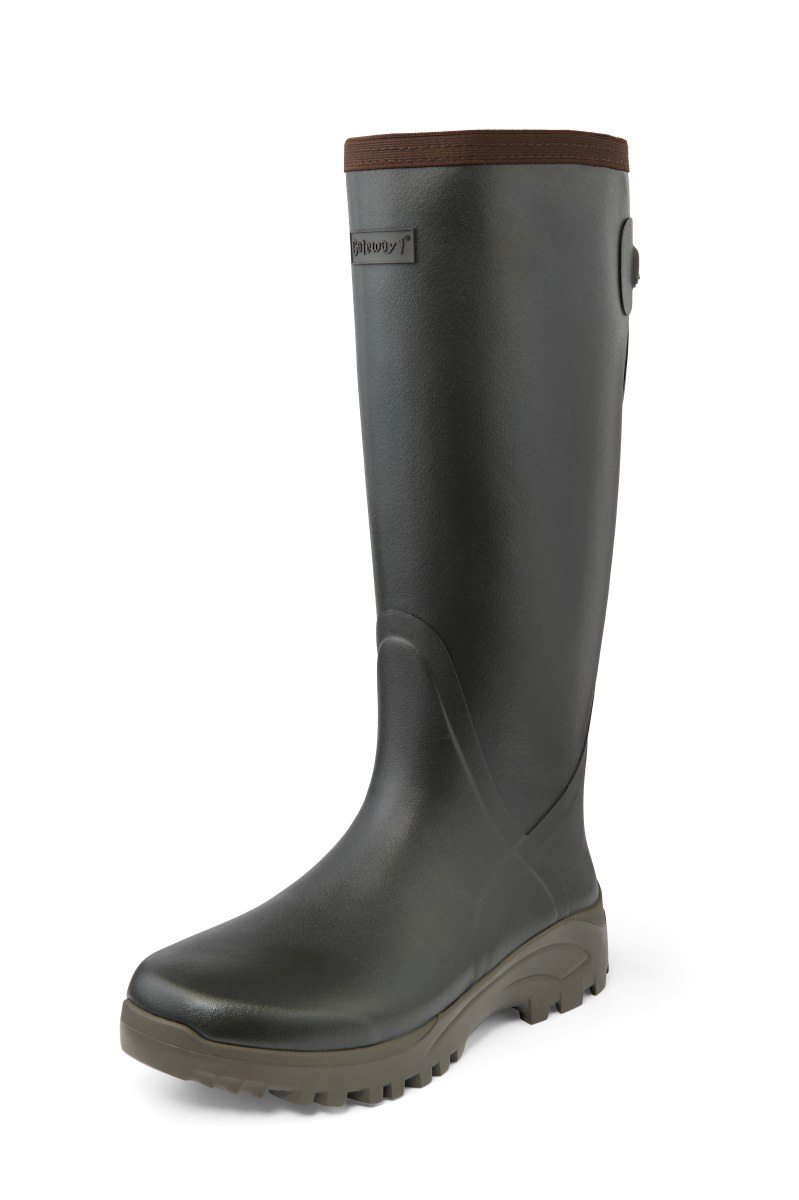 Die Gummistiefel Sportsman II Lady 17'' Khaki von Gateway, Vorderansicht