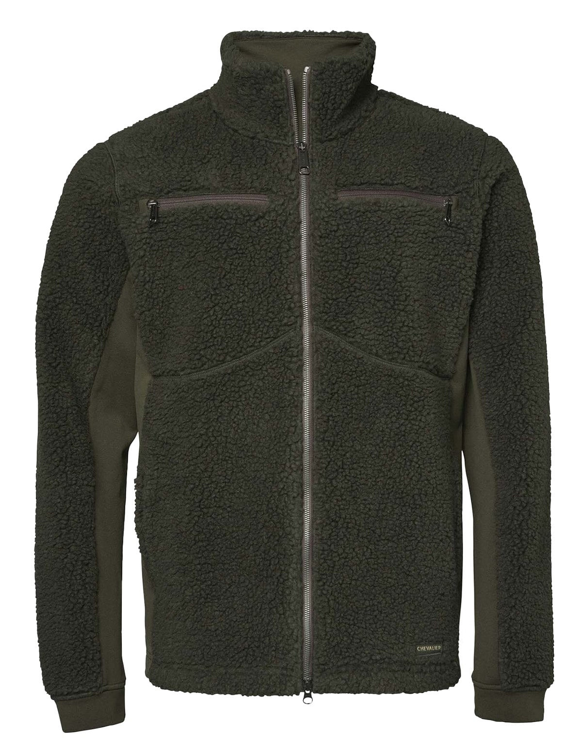 3004250-Chevalier-Faserpelzjacke Root Wool-Midnight Pine-Frontansicht