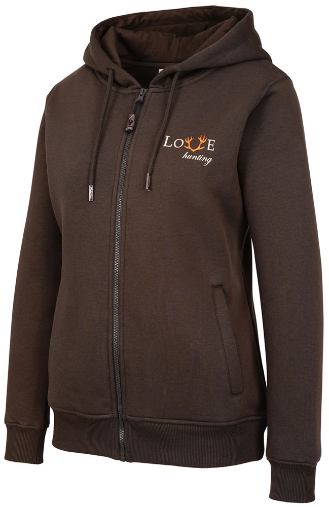 Hoodie mit Zip LOVE Hunting