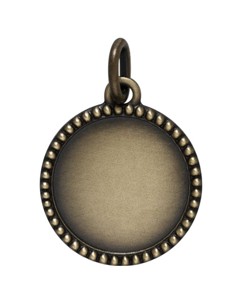 Anhänger 22 mm Bronze